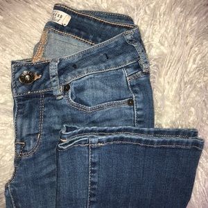 Bullhead Black Slim Boot Cut Denim